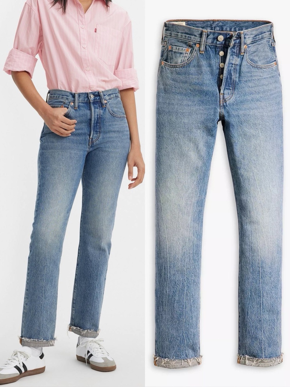 Levi’s 501® Original Fit Transitional Cotton Women’s Jeans